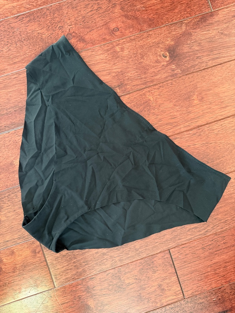 La Perla Italy Black Seamless Like Scuba Full Brief L